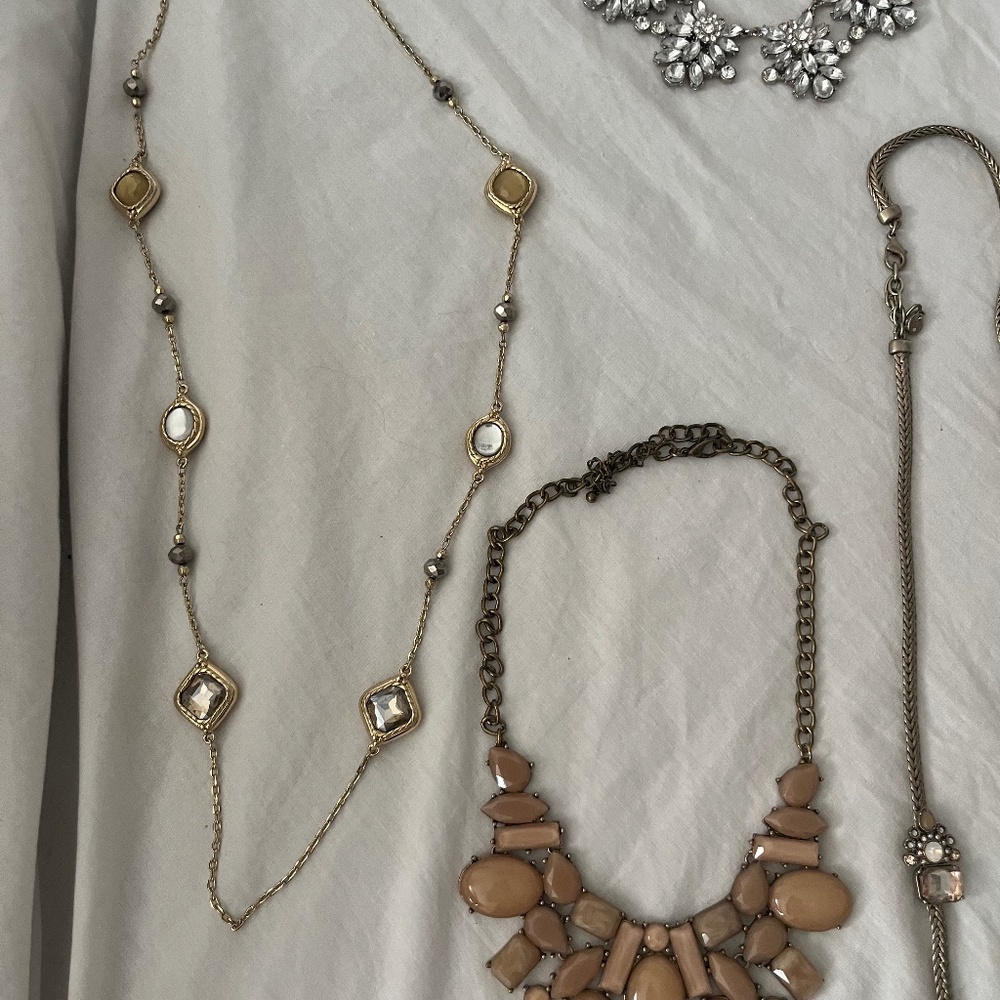 Statement necklaces